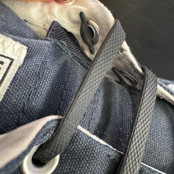 Converse All Star Chuck Taylor High Top Dark Blue Rubber Laces 166337F Mens 12 - Picture 12 of 12